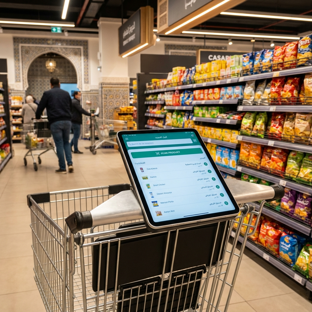 عربة التسوق الذكية
